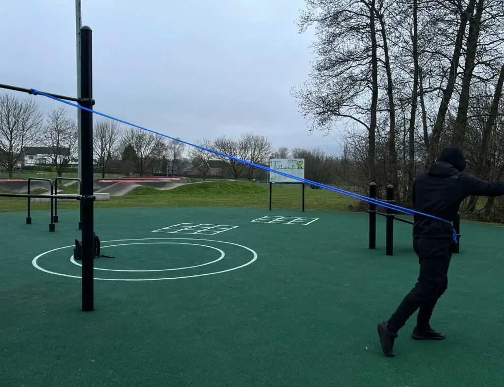 Élastique moyen (Bleu)